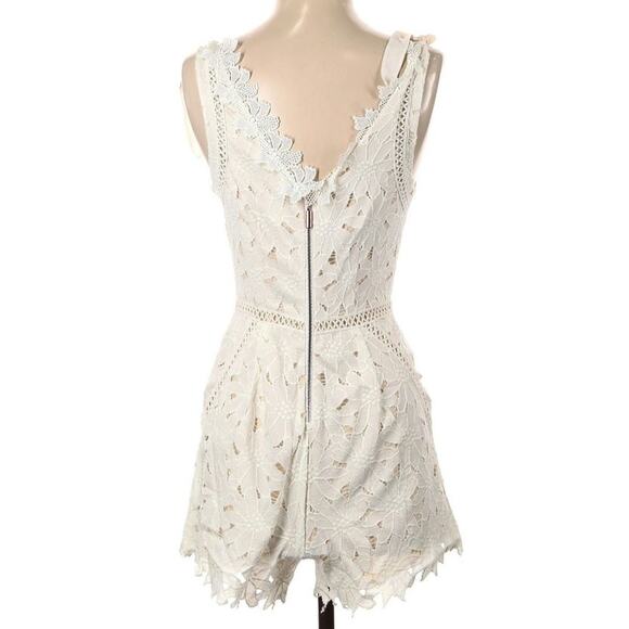 Free People × Saylor Floral Applique Tavi Romper - Picture 4 of 10